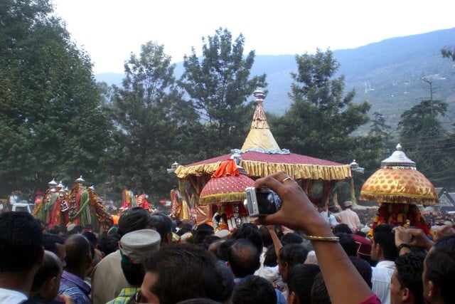 Lord Raghunath和Ratha yatra, Kullu Dussehra 2017日期