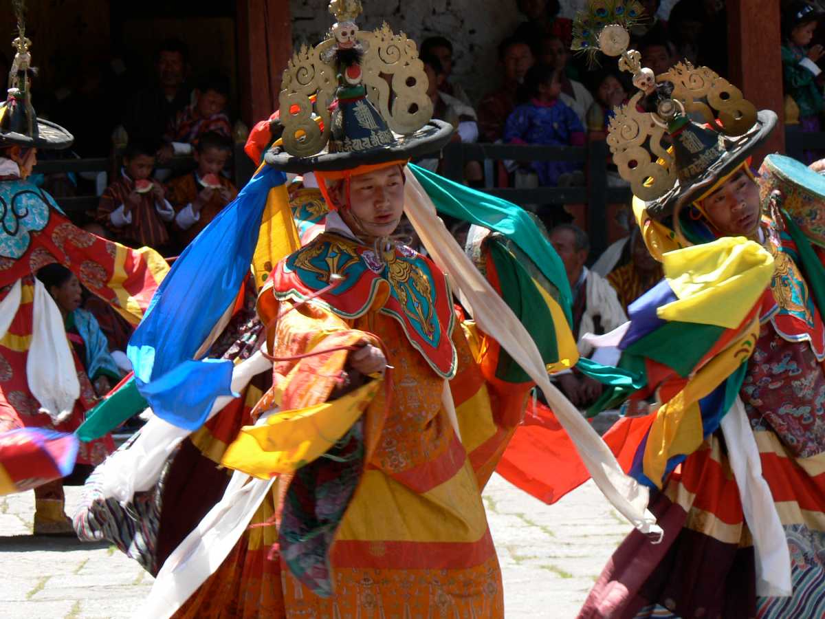 Cham Dance，不丹舞蹈