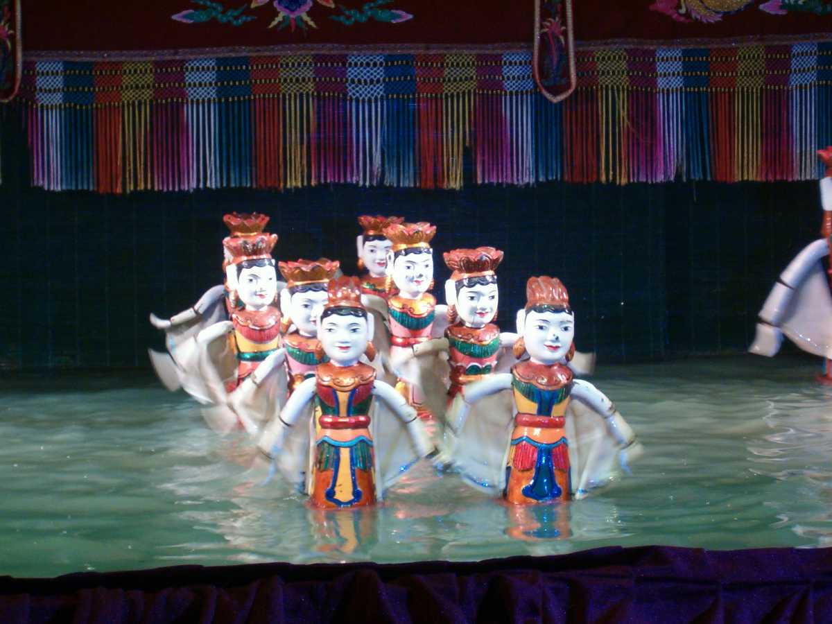 越南文化、水木偶戏