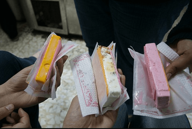 冰淇淋三明治-孟买街头小吃