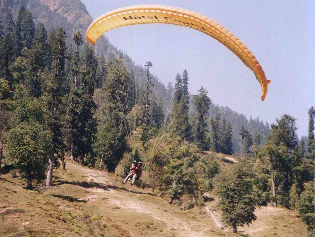 印度的滑翔伞