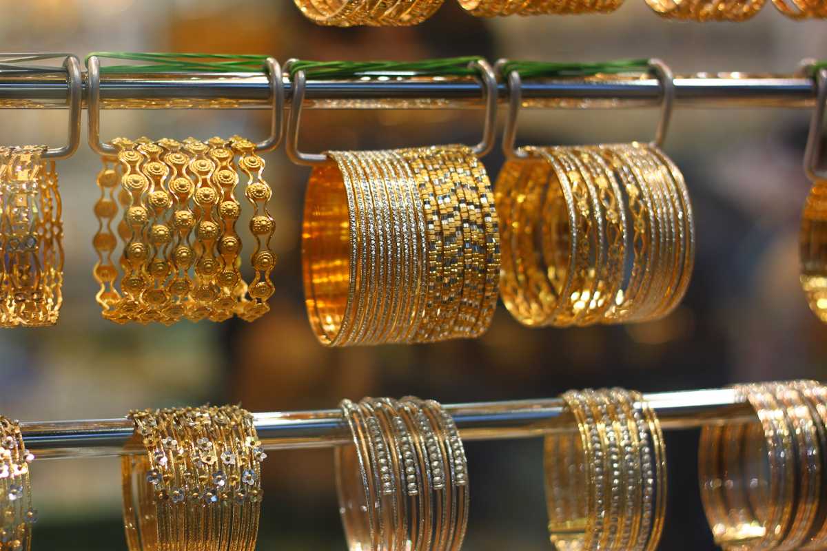 迪拜的黄金市场