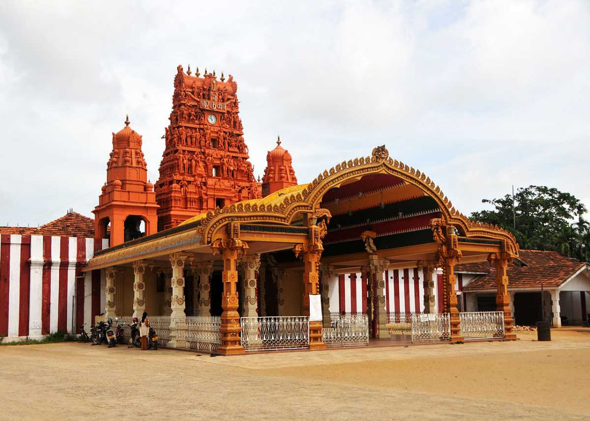 贾夫纳的Nallur Kandaswamy神庙