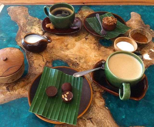 在巴厘岛度蜜月，鲁瓦克咖啡
