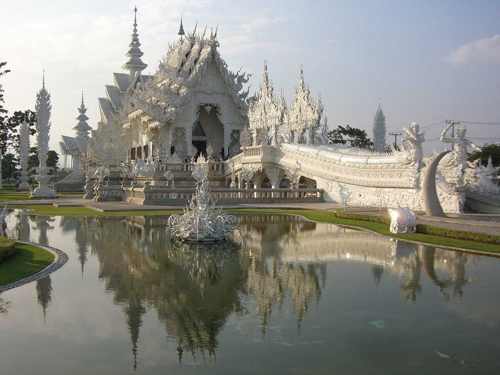 泰国的寺庙Wat Rong Khun