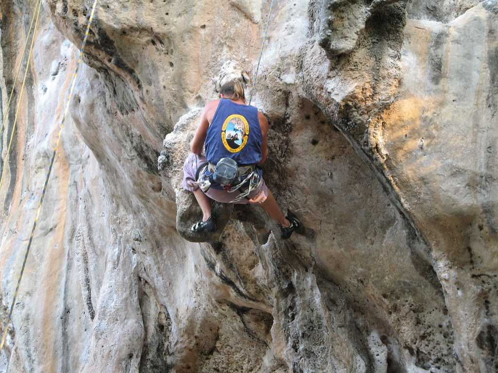 攀岩在泰国