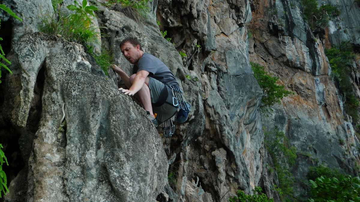 攀岩在泰国