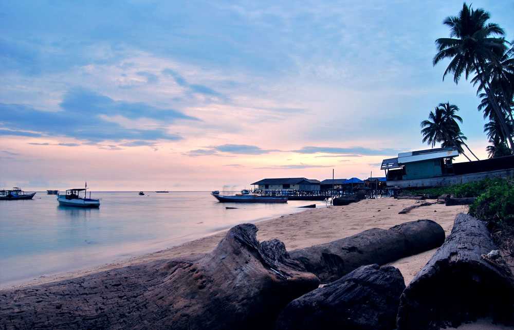 德拉万群岛，印度尼西亚的风景