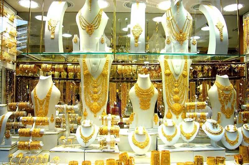 迪拜的黄金市场