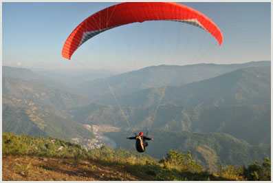 印度的滑翔伞
