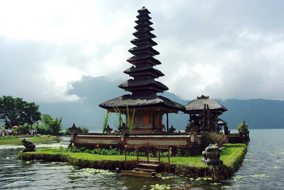 在巴厘岛度蜜月，Pura Ulun Danu Bratan