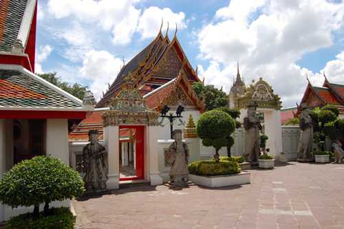 Phra Mondop和Yak Wat Pho