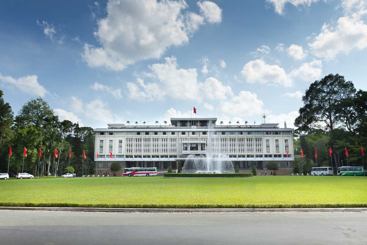 统一宫，胡志明市的一个重要地标和经济实惠的地方