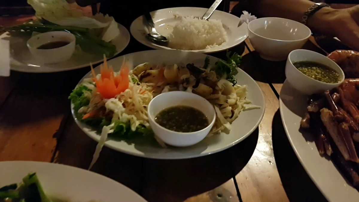 普吉岛的清真食品在林欣海鲜餐厅